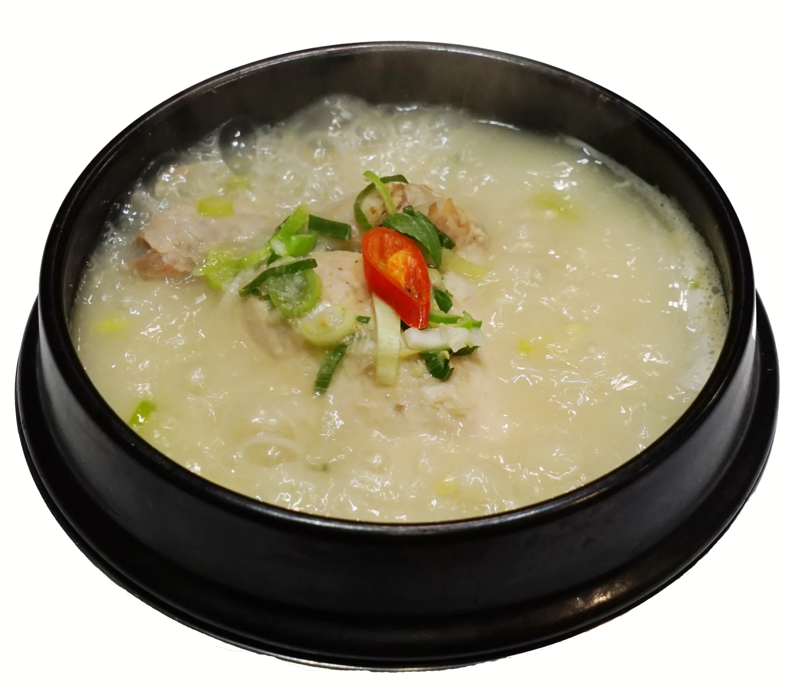 Ginseng chicken soup at Dongbaek Samgyetang