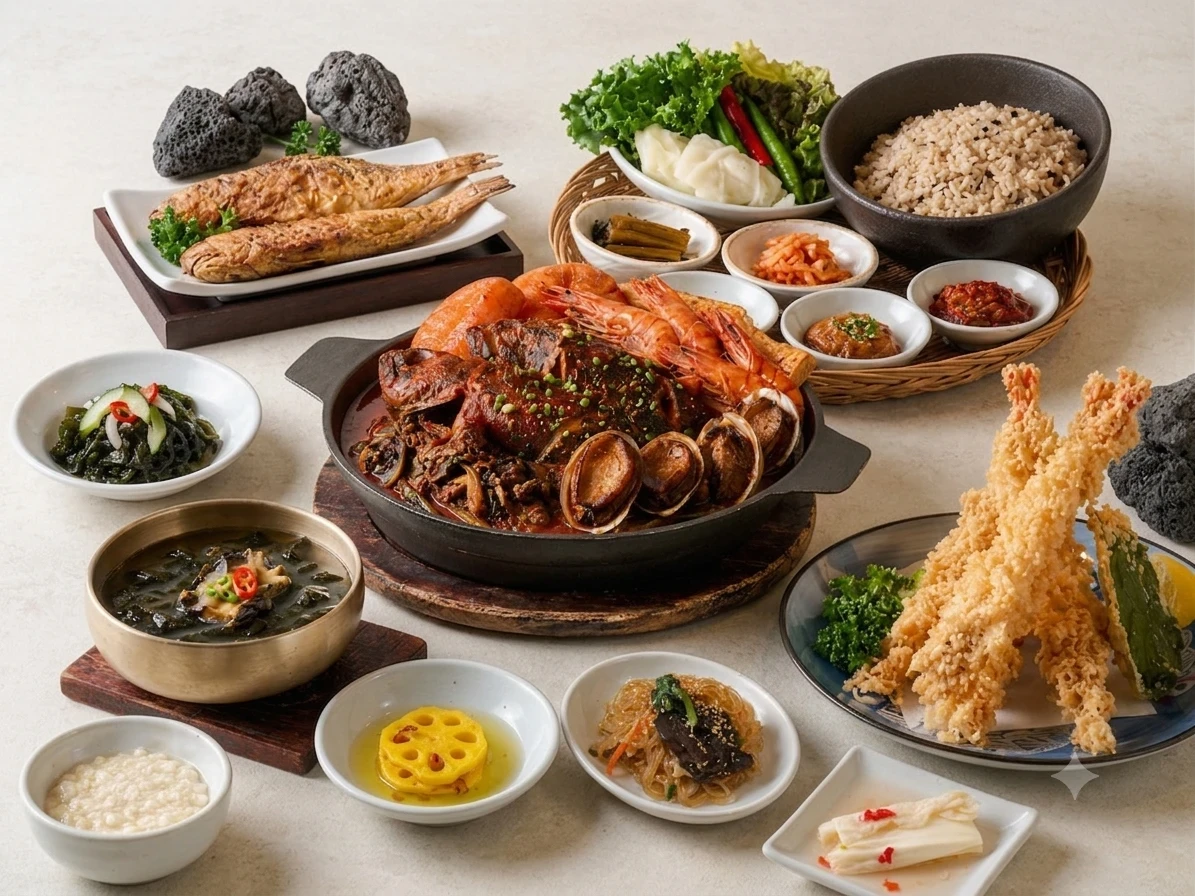 Gojipdol Ureok Hamdeok lunch set