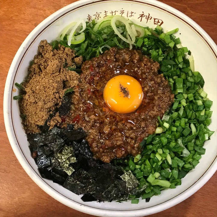 Maze soba at Kanda Soba Seomyeon; photograph date unknown.