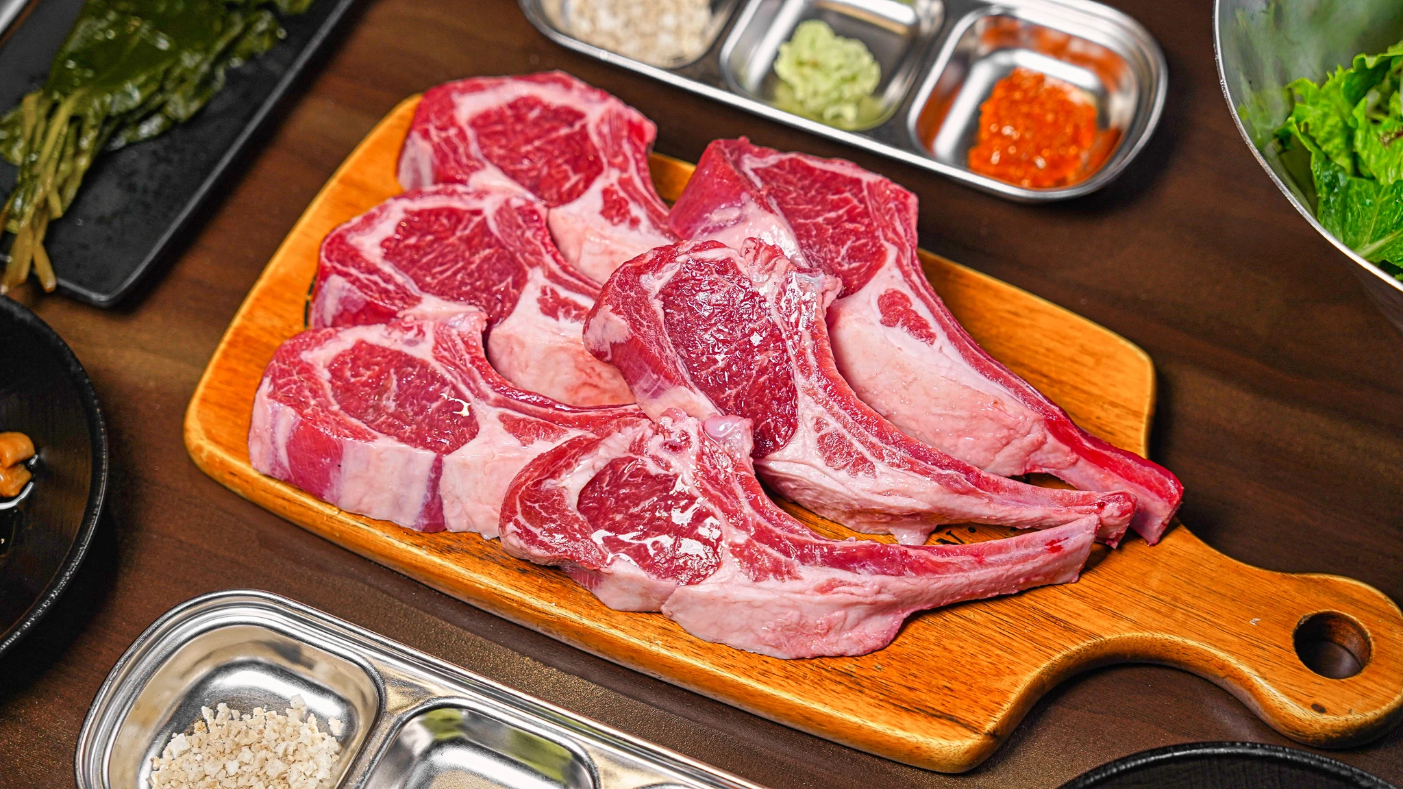 Lamb French rack at SUWOLGA Euljiro